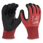 MILWAUKEE 4. Derece Kesik Korumalı Nitril Eldiven XL Beden