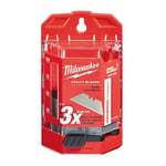 MILWAUKEE Genel Amaçlı Maket Bıçağı Yedek Bıçak 50 Adet