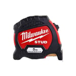 MILWAUKEE Şerit Metre Stud Manyetik Metre Gen2 5 Metre