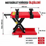 NT TOOLS Motorsiklet Kaldırma Standı 500 Kg