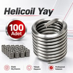 OMEGA Helicoil Yay M10 X 1.0 - 2D 100 Adet