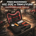 PRODHT Fren Vakum Pompa Seti 15 Parça