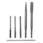 REDMAX Z1C-DK-26C Kırıcı Delici Matkap 800 W + Kırıcı Delici Uç Seti