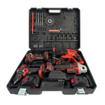 REPTON RP-1380 Akülü Kombo 4'Lü Set Kömürsüz 20V 5 Ah