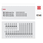 RICO 007-RC3029 1/4 Ve 1/2 Torx Uçlu Lokma Takımı Delikli 20 Parça