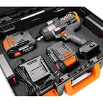 RICO 1/2 Akülü Darbeli Somun Sıkma Ve Sökme Makinesi Kömürsüz 1300Nm 20V 6 Ah