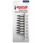 RICO 1/4 Lokmalı Torx Uç 8 Parça