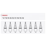 RICO 1/4 Lokmalı Torx Uç 8 Parça