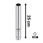 RICO 3/8 On İki Köşe Buji Lokması 14 Mm Uzun 25 Cm