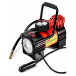RICO Tek Pistonlu Pro Araç Lastik Şişirme Kompresörü 12 V 150 Psi
