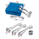 ROCKFORCE 1/2 Dizel Enjektör Lokma Seti 14 - 17 - 19 Mm