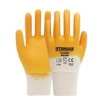 RTRMAX RH19881 Nitril Kaplı Pamuk Eldiven No:9