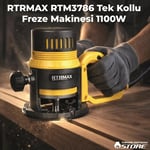 RTRMAX RTM3786 Tek Kollu Freze Makinesi 1100W