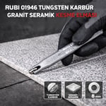 RUBİ 01958 Tungsten Karbür Granit Seramik Kesme Elması Saplı 8 Mm