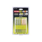 RYOBI RAK10JSB Dekupaj Testere Bıçağı 10 Parça