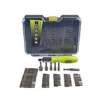 RYOBI RAK59SD Cırcırlı Tornavida Ve Vidalama Uç Seti 59 Parça
