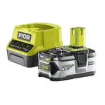 RYOBI RC18120 Yedek Akü Ve Şarj Cihazı 18V Li-Ion 4Ah