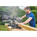 RYOBI RMS18254X-0 Akülü Kızaklı Gönye Kesme Makinesi 254 Mm - (Aküsüz)