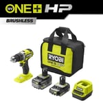RYOBI RPD18C-242S Akülü Darbeli Matkap Kömürsüz One+ 18V Li-Ion 4 Ah + 2.0 Ah