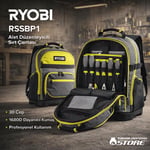 RYOBI RSSBP1 Alet Sırt Çantası Çok Bölmeli Taşıma