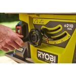 RYOBI RTBS18X-0 Akülü Tezgah Testere One+ 210 Mm - (Aküsüz)