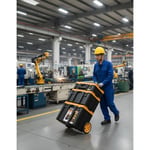 Süper Bag ASR-6030 Master Case Tekerlekli Set S-M-L Takım Çantası 3'Lü