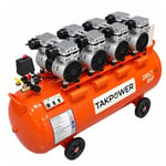 TAKPOWER 200 LT Yağsız Ve Sessiz Hava Kompresörü 8 Bar 220V