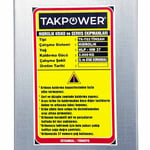 TAKPOWER 3 Ton Uzun Şase Hidrolik Timsah Kriko