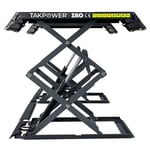TAKPOWER 3.5 Ton Makaslı Hidrolik Araç Kaldırma Lifti 2 Metre