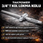 TAKPOWER 3/4 T Kol Lokma Kolu Ağır Tip 500 Mm