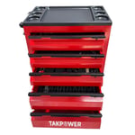 TAKPOWER 5 Çekmeceli Dolu Takım Arabası 190 Parça