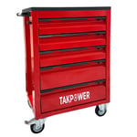 TAKPOWER 5 Çekmeceli Dolu Takım Arabası 190 Parça