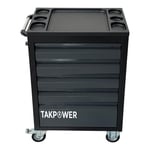 TAKPOWER 5 Çekmeceli Takım Arabası Antrasit