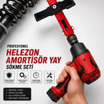 TAKPOWER Helezon Amortisör Yay Sökme Seti Profesyonel 7 Parça
