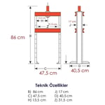 TAKPOWER Hidrolik Pres Makinesi 10 Ton Manuel