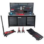 TAKPOWER Oto Servis Ve Hobi Garaj Seti Premium - Premium Servis Seti