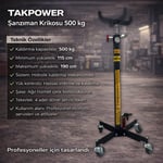 TAKPOWER Şanzıman Krikosu 500 Kg