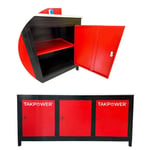 TAKPOWER TTR4413 2 Metre Takım Tezgahı 3 Dolaplı