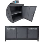 TAKPOWER TTR4413 2 Metre Takım Tezgahı 3 Dolaplı Antresit