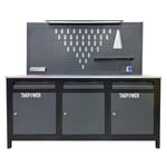 TAKPOWER TTR4414 2 Metre Takım Tezgahı 3 Çekmece 3 Dolaplı