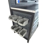 TAKPOWER TTR4431 3 Metre Takım Tezgahı 10 Çekmeceli 10 Dolaplı Ara Bölmeli