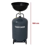 TAKPOWER YB102 Havalı Yağ Boşaltma Tankı 100 LT