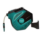 UNOAIR UNHS20 Makaralı Su Hortumu Otomatik Sarımlı Bahçe Hortumu 20 + 2 Metre