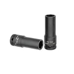 VIP-TEC 1/2 Altı Köşe Havalı Derin Lokma 21 Mm