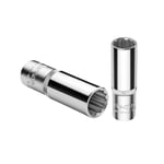 VIP-TEC 1/4 On İki Köşe Yıldız Derin Lokma 4 Mm