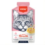  Wanpy Kediler için Karidesli Ton Balığı Eti Çorbası 50g