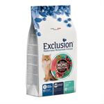 Exclusion Monoprotein Ton Balıklı ve Narlı Düşük Tahıllı Kısırlaştırılmış Kedi Maması 1,5kg