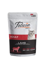 Felicia Yaş Kedi Maması Tahılsız Kuzulu 85 Gr *12