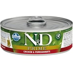 N&D Prime Kuzulu Yaban Mersinli Kedi Konservesi 70 Gr