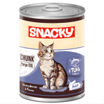 Snacky Chunk Ton Balıklı Yetişkin Kedi Konservesi 400 gr